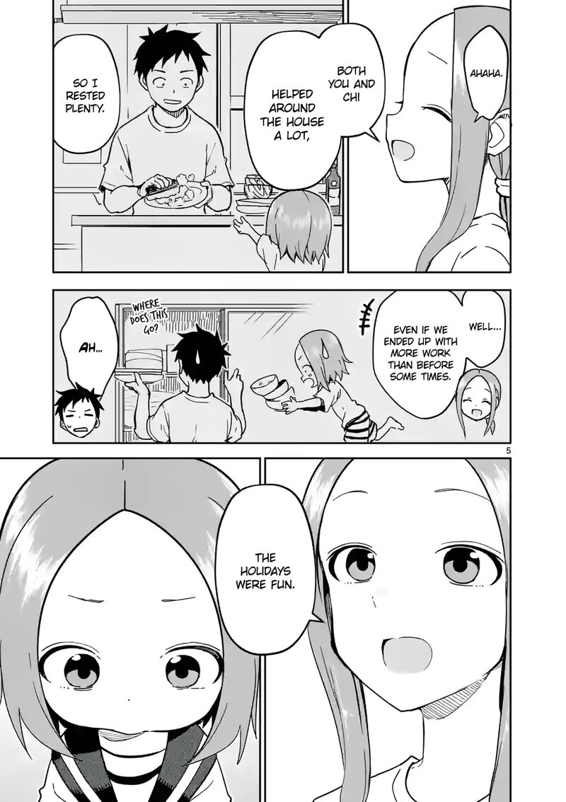 Karakai Jouzu No Moto Takagi San Chapter 229 Page 5