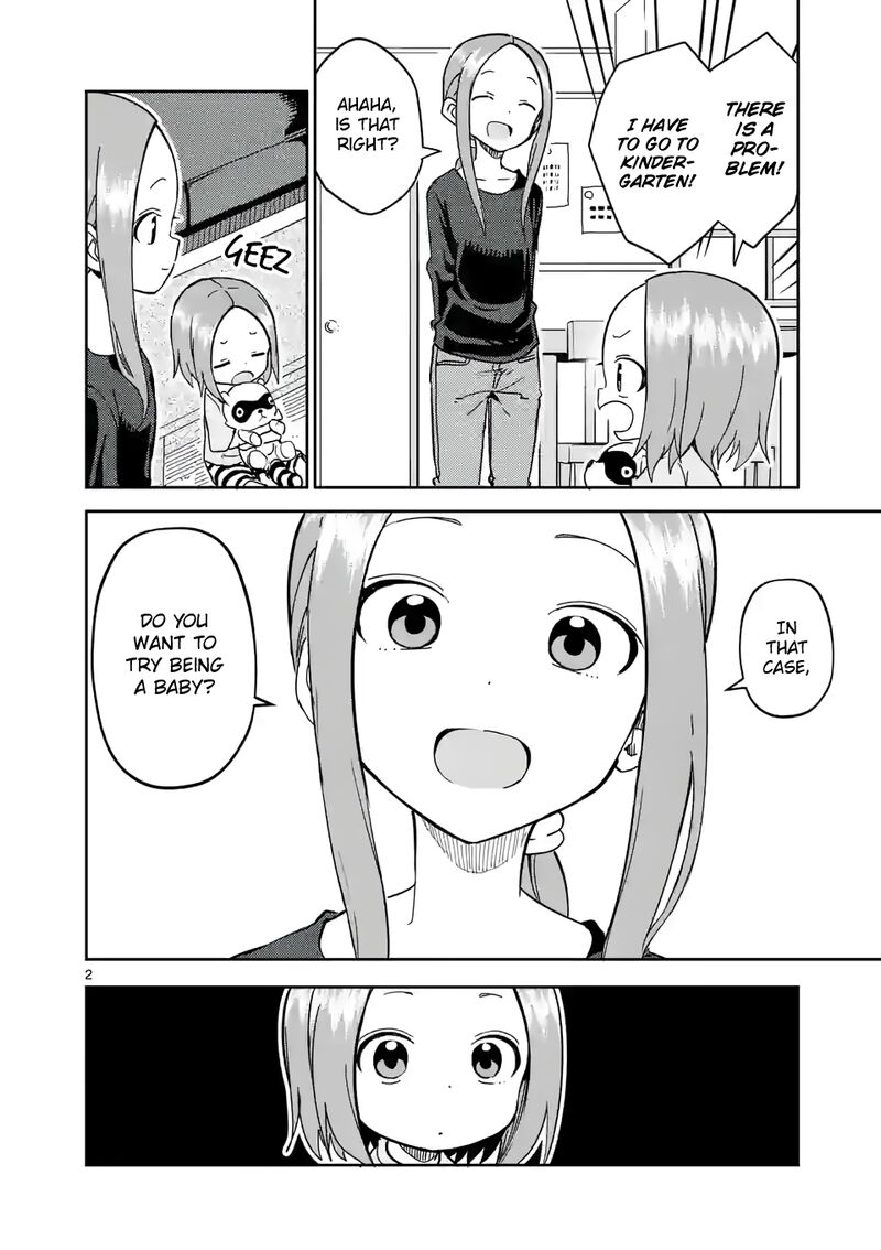 Karakai Jouzu No Moto Takagi San Chapter 230 Page 2