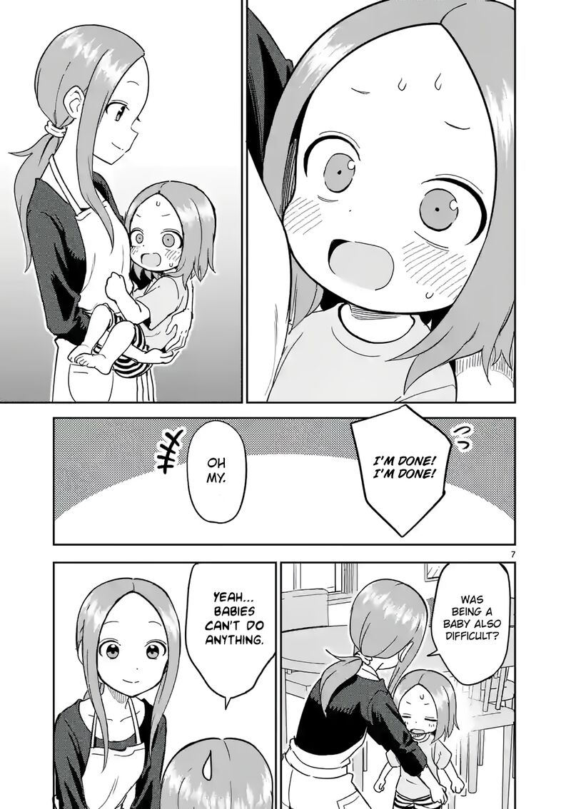 Karakai Jouzu No Moto Takagi San Chapter 230 Page 7