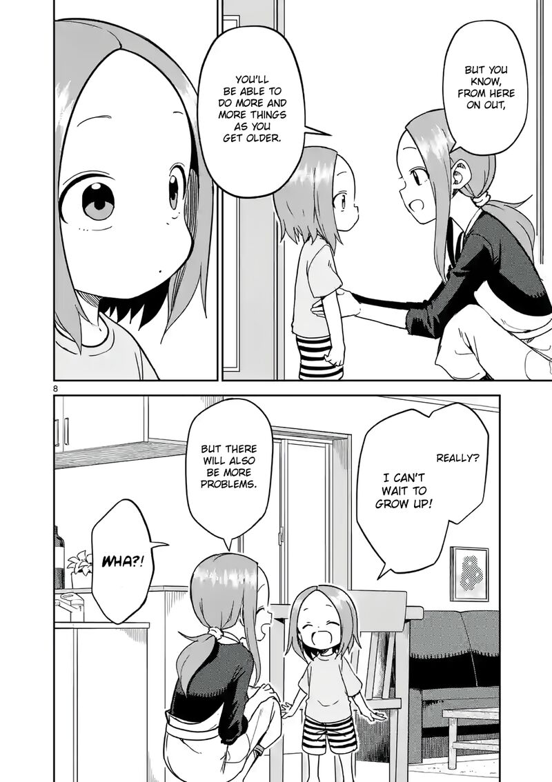 Karakai Jouzu No Moto Takagi San Chapter 230 Page 8