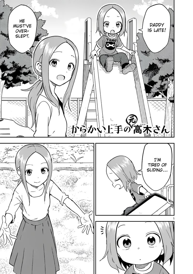 Karakai Jouzu No Moto Takagi San Chapter 231 Page 1