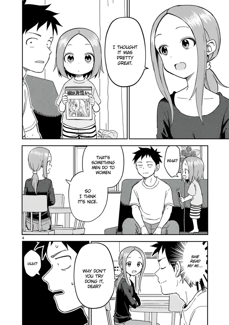 Karakai Jouzu No Moto Takagi San Chapter 232 Page 4