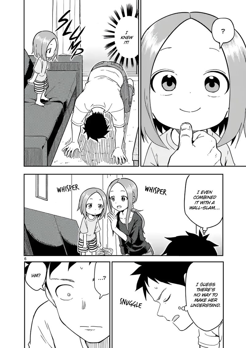 Karakai Jouzu No Moto Takagi San Chapter 232 Page 6