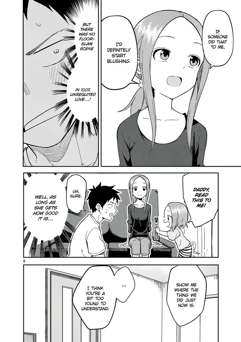 Karakai Jouzu No Moto Takagi San Chapter 232 Page 8