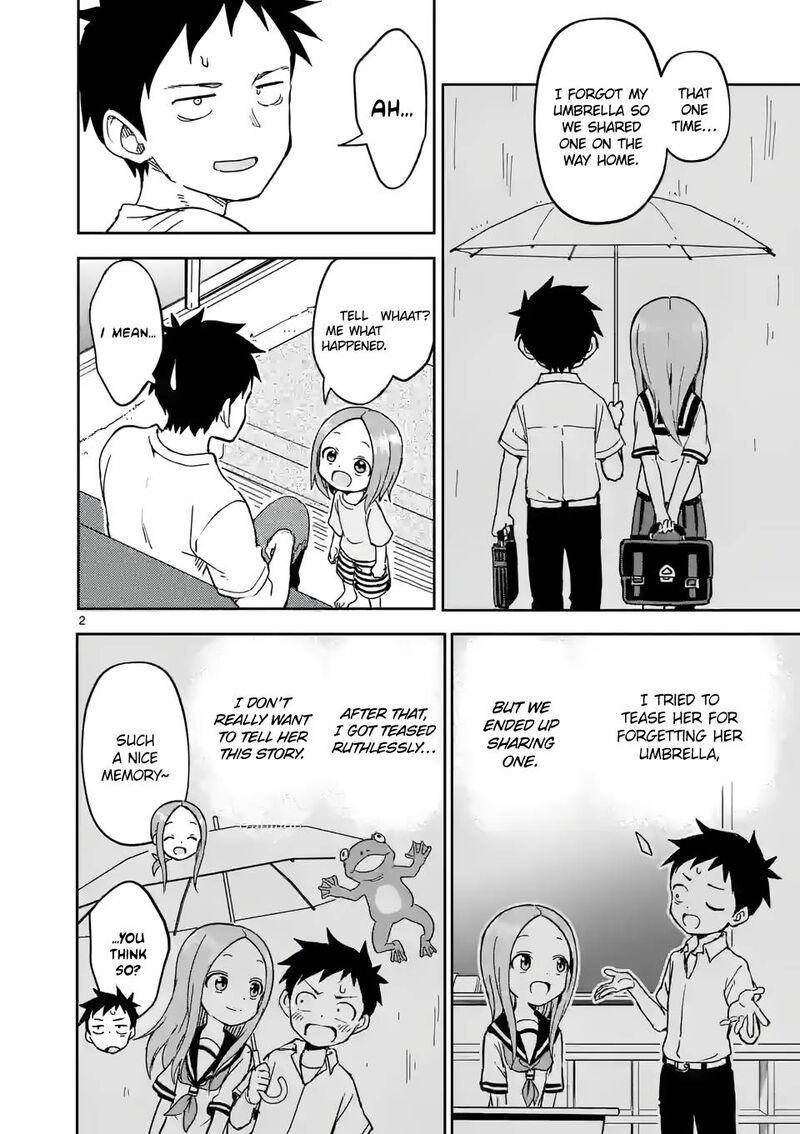 Karakai Jouzu No Moto Takagi San Chapter 233 Page 2