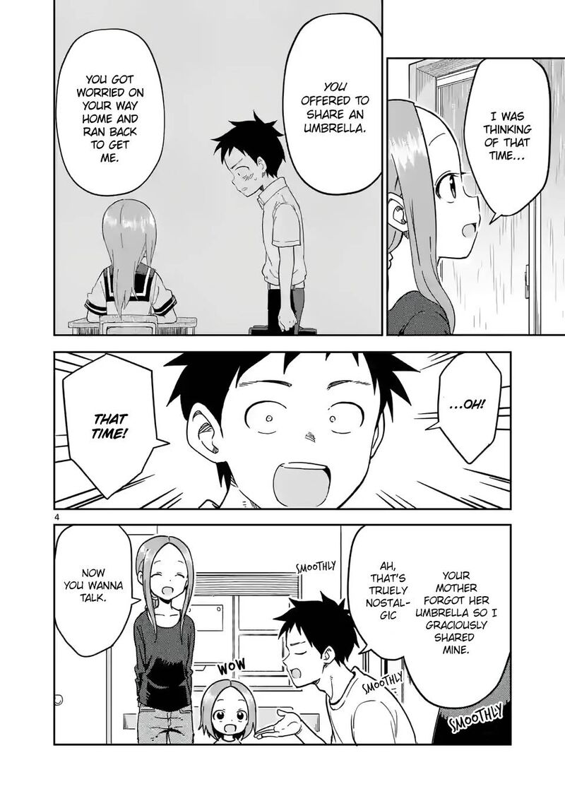 Karakai Jouzu No Moto Takagi San Chapter 233 Page 4