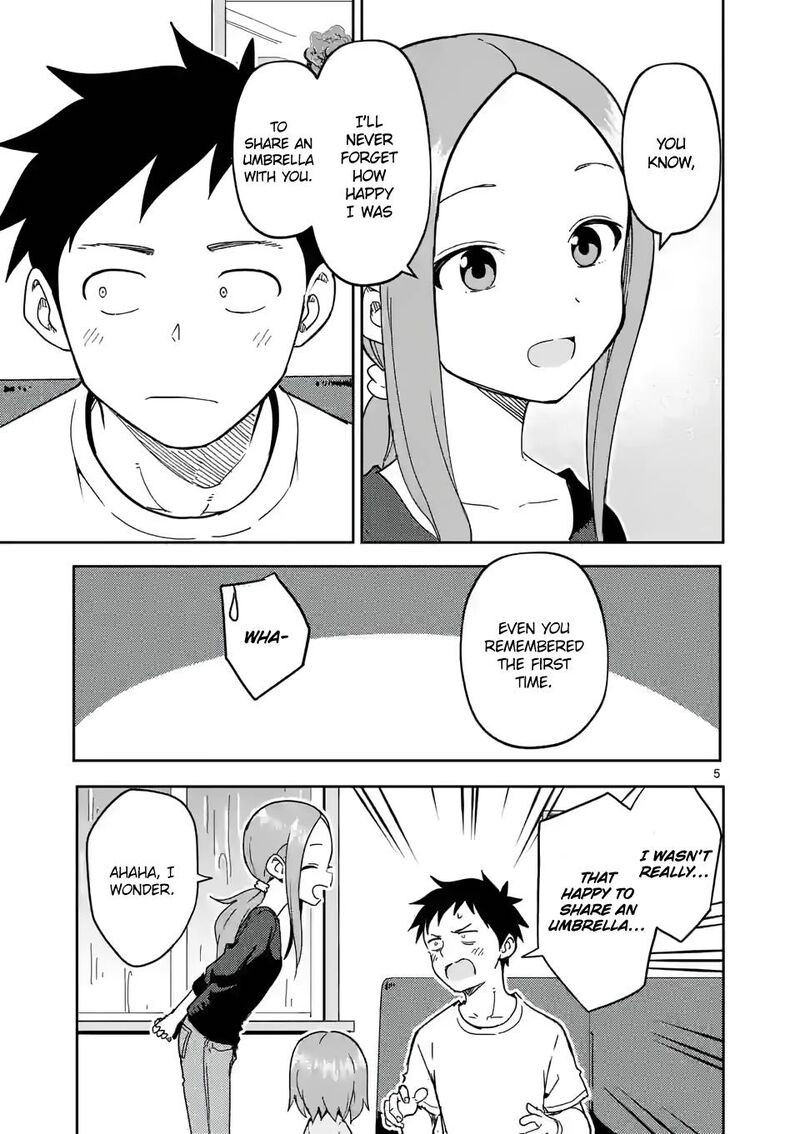 Karakai Jouzu No Moto Takagi San Chapter 233 Page 5