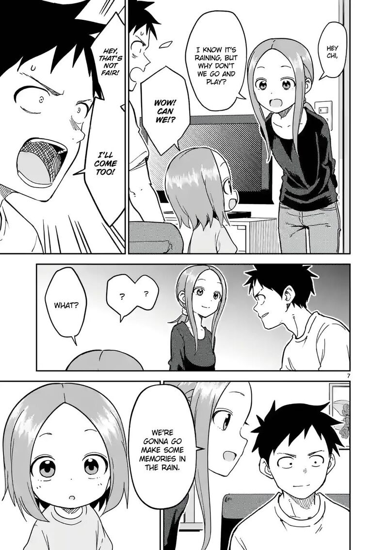 Karakai Jouzu No Moto Takagi San Chapter 233 Page 7