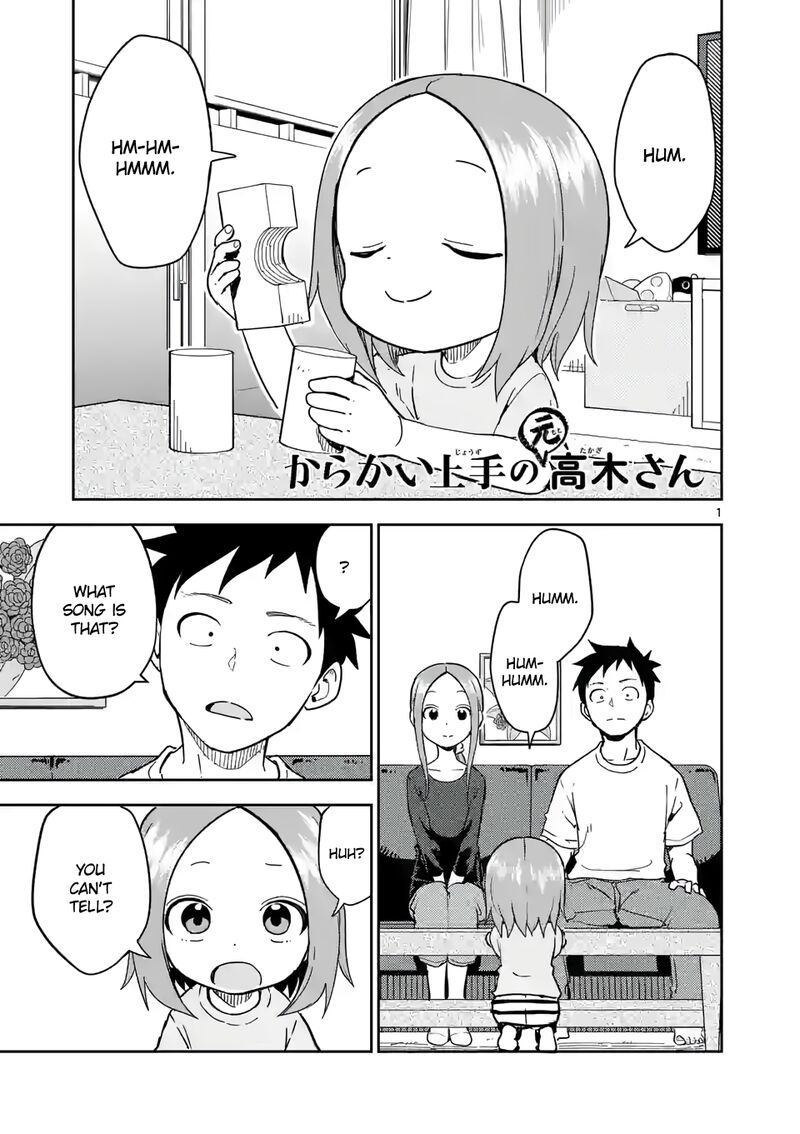 Karakai Jouzu No Moto Takagi San Chapter 234 Page 1