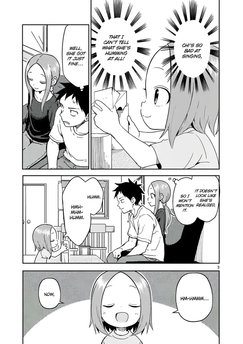 Karakai Jouzu No Moto Takagi San Chapter 234 Page 3