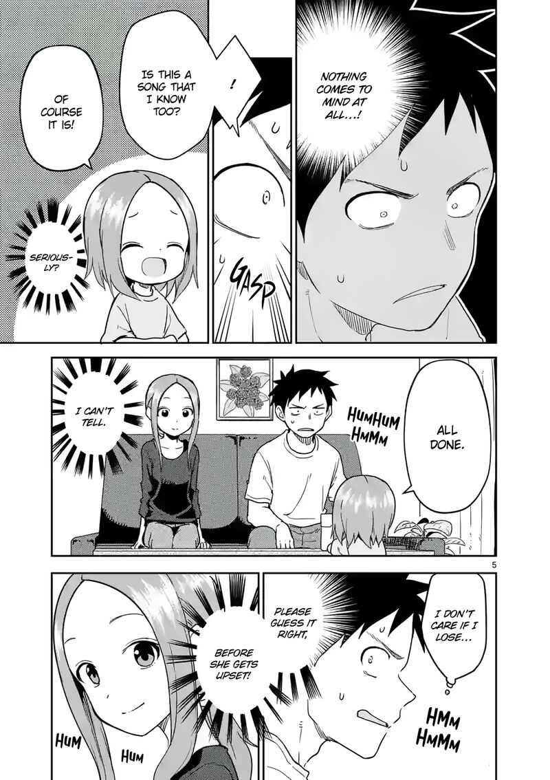 Karakai Jouzu No Moto Takagi San Chapter 234 Page 5