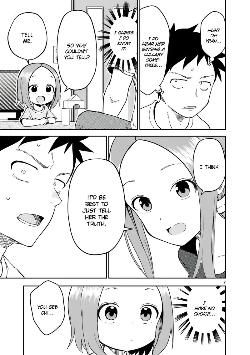 Karakai Jouzu No Moto Takagi San Chapter 234 Page 7