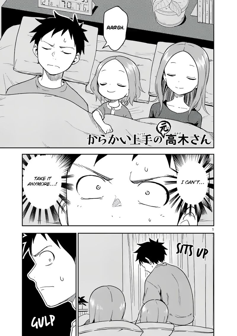 Karakai Jouzu No Moto Takagi San Chapter 235 Page 1