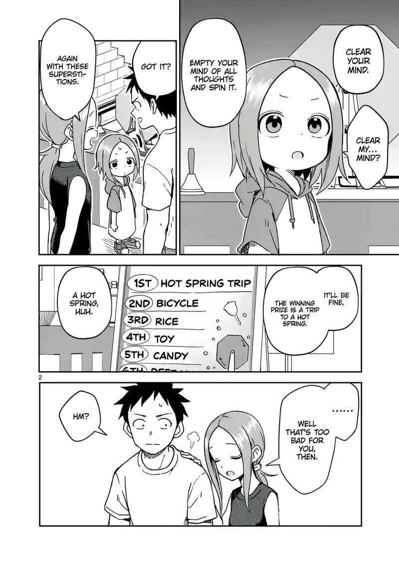 Karakai Jouzu No Moto Takagi San Chapter 238 Page 2