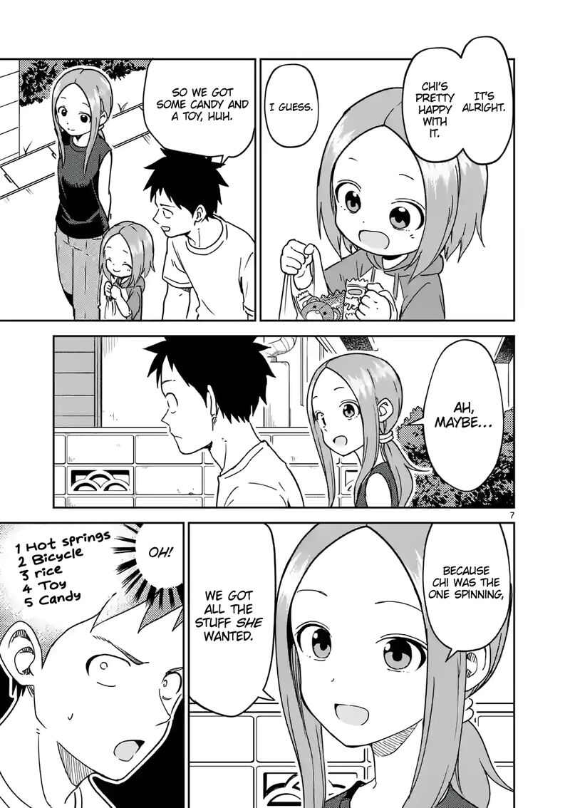 Karakai Jouzu No Moto Takagi San Chapter 238 Page 7