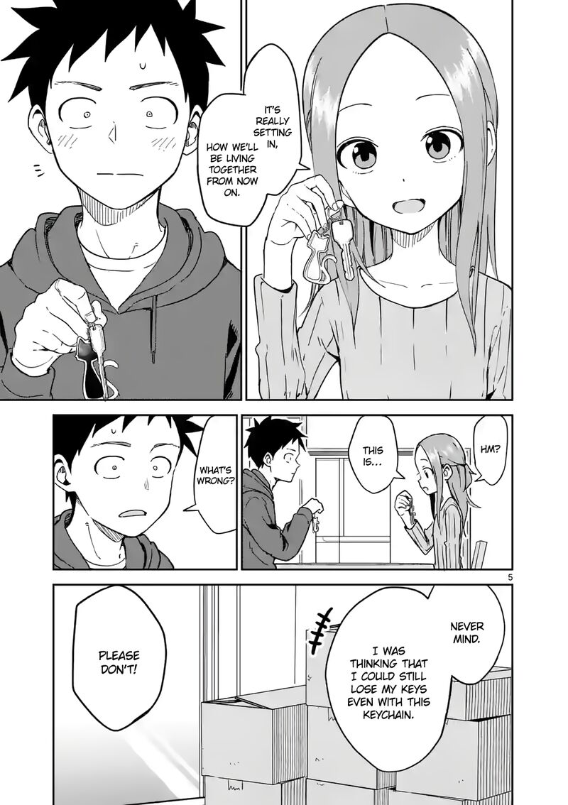 Karakai Jouzu No Moto Takagi San Chapter 239 Page 5