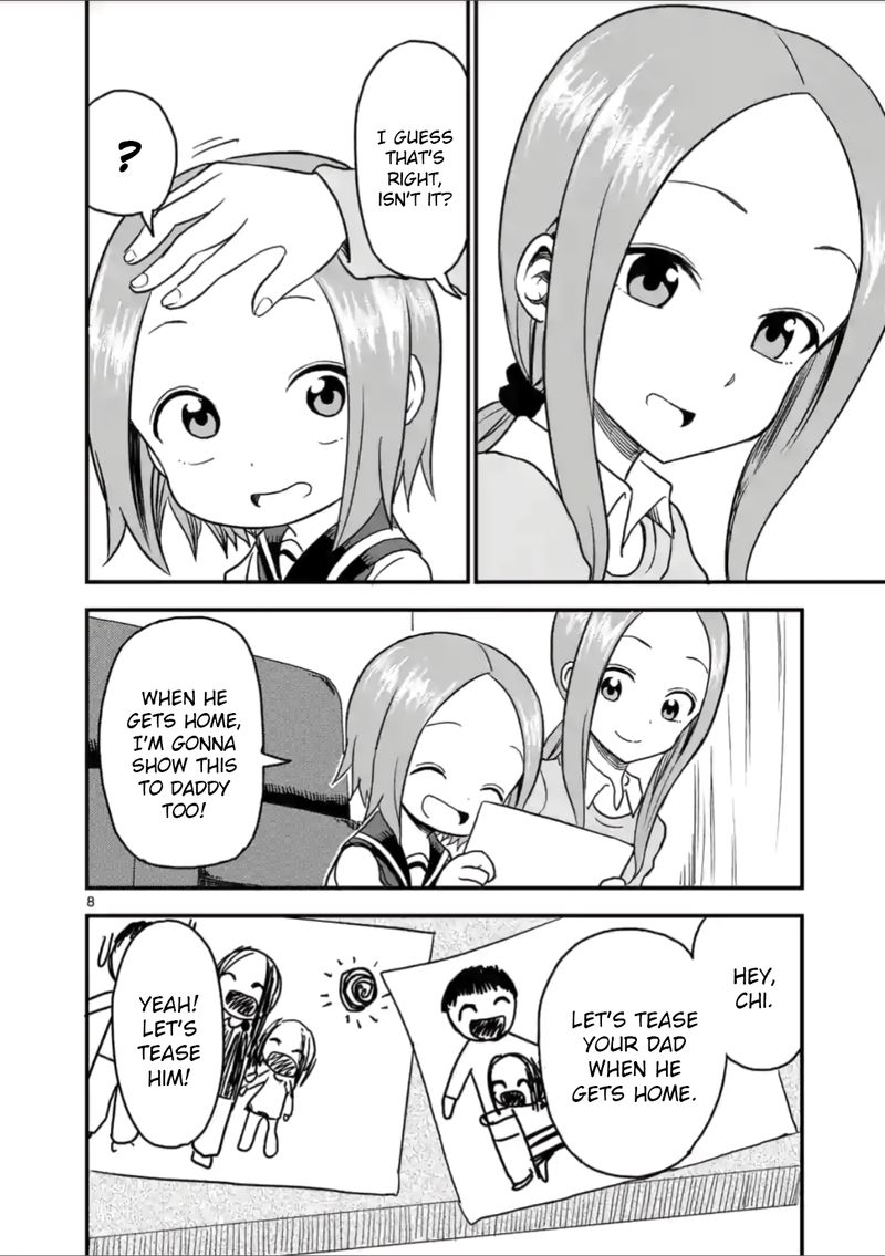 Karakai Jouzu No Moto Takagi San Chapter 24 Page 8