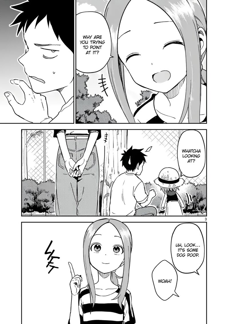 Karakai Jouzu No Moto Takagi San Chapter 240 Page 3