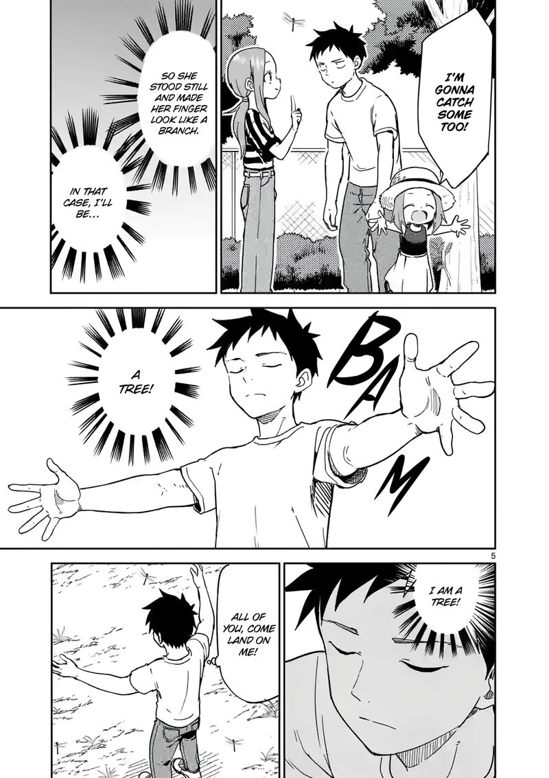 Karakai Jouzu No Moto Takagi San Chapter 240 Page 5