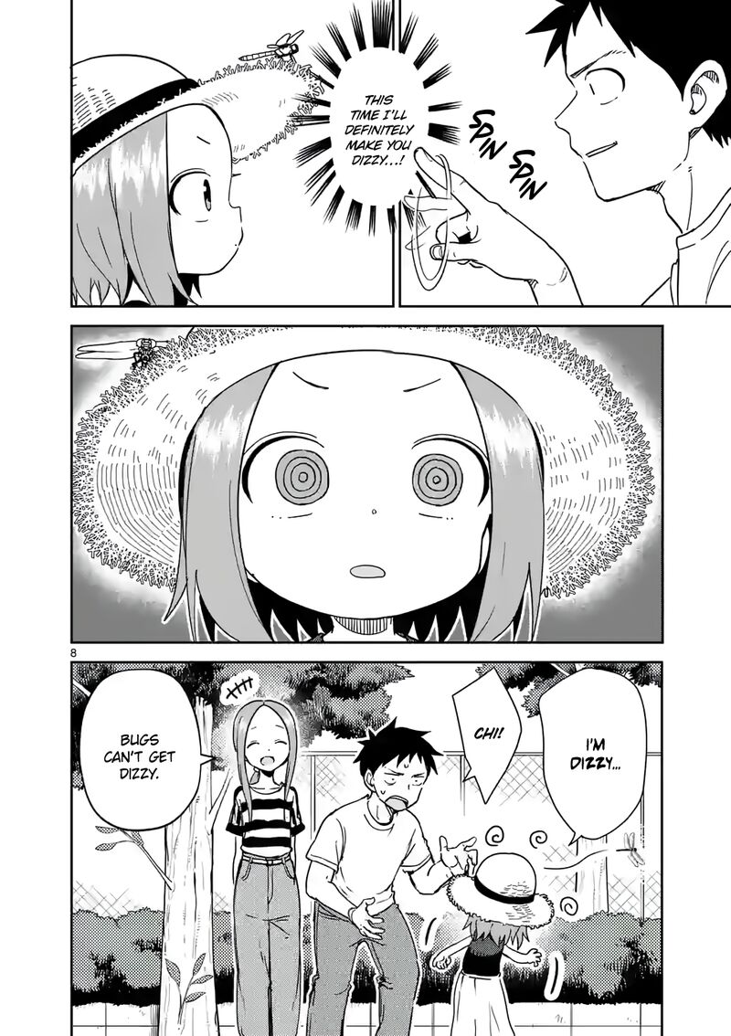 Karakai Jouzu No Moto Takagi San Chapter 240 Page 8