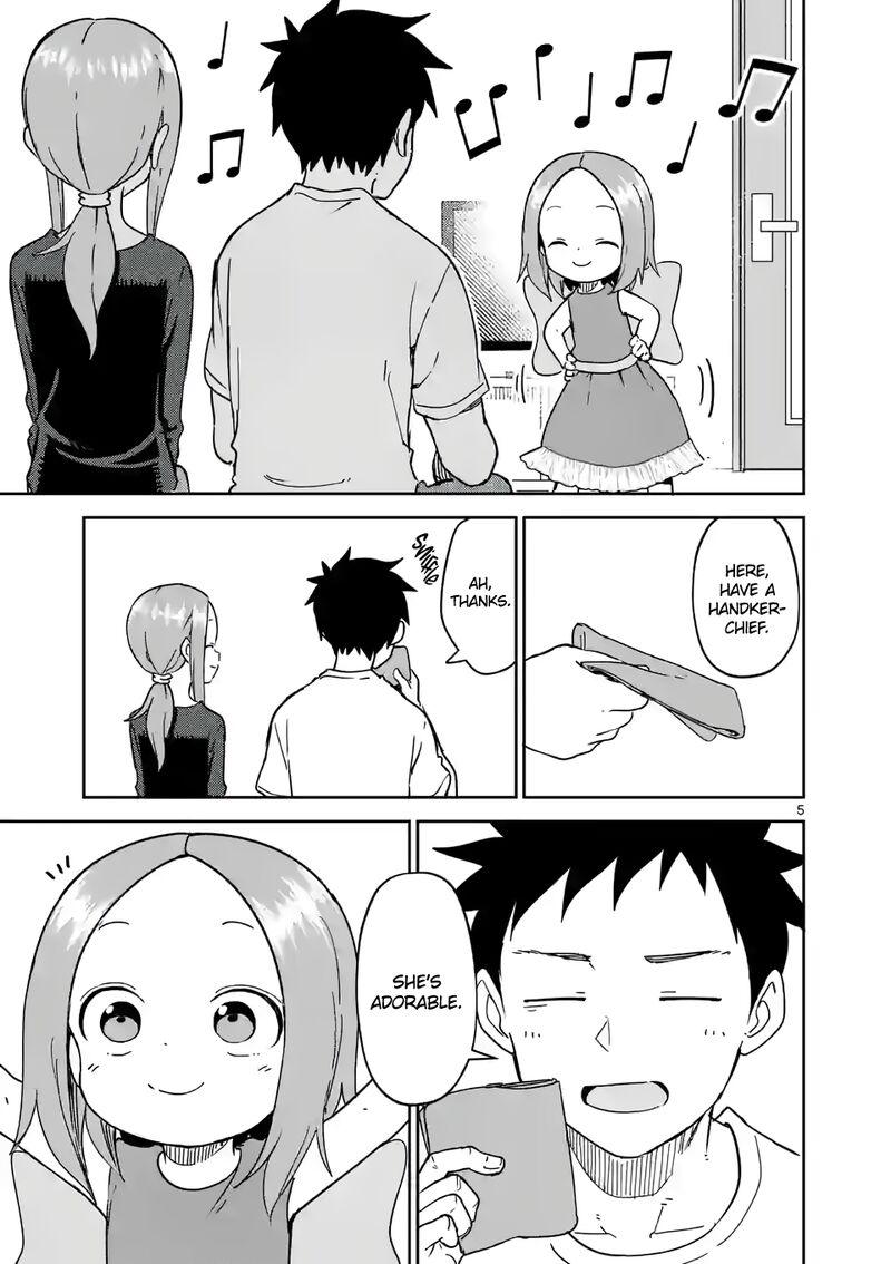 Karakai Jouzu No Moto Takagi San Chapter 241 Page 5