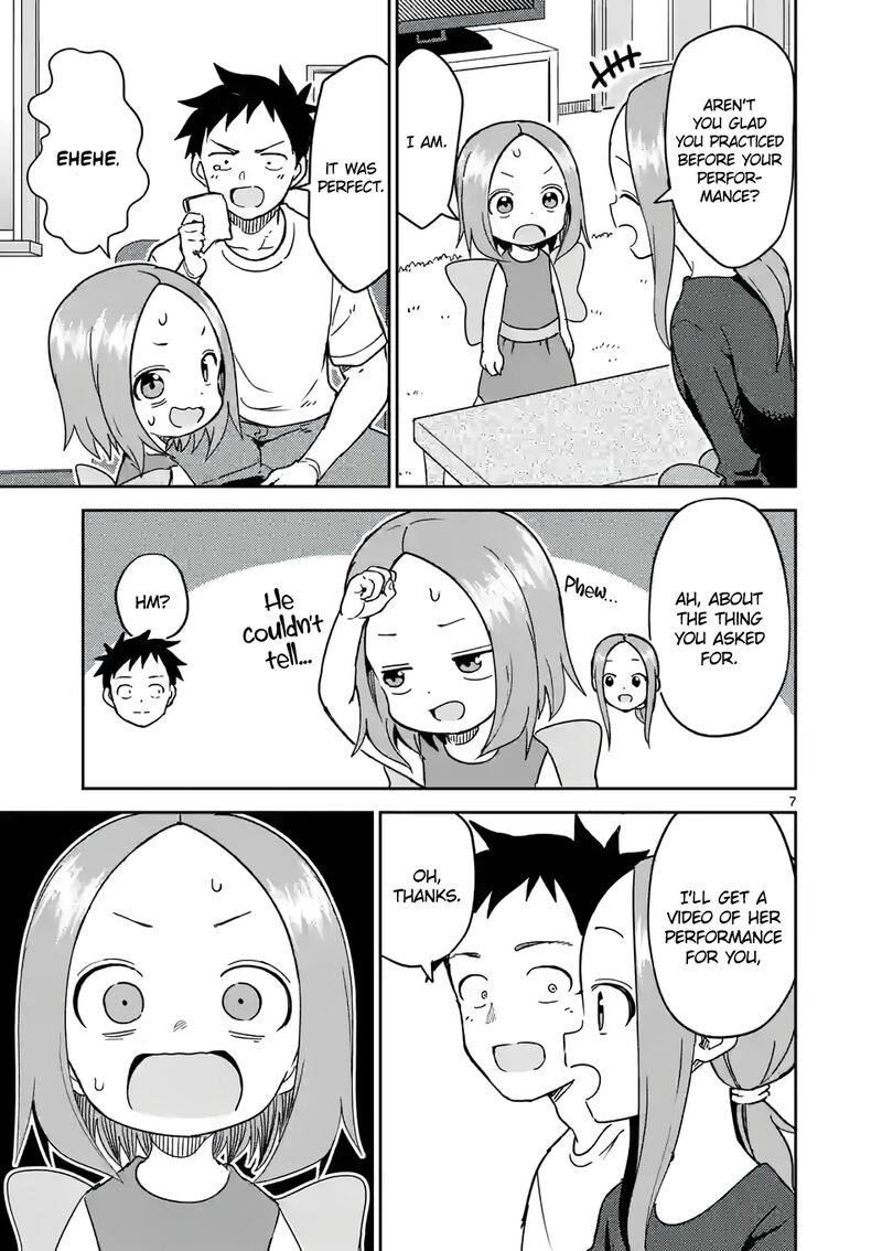 Karakai Jouzu No Moto Takagi San Chapter 241 Page 7