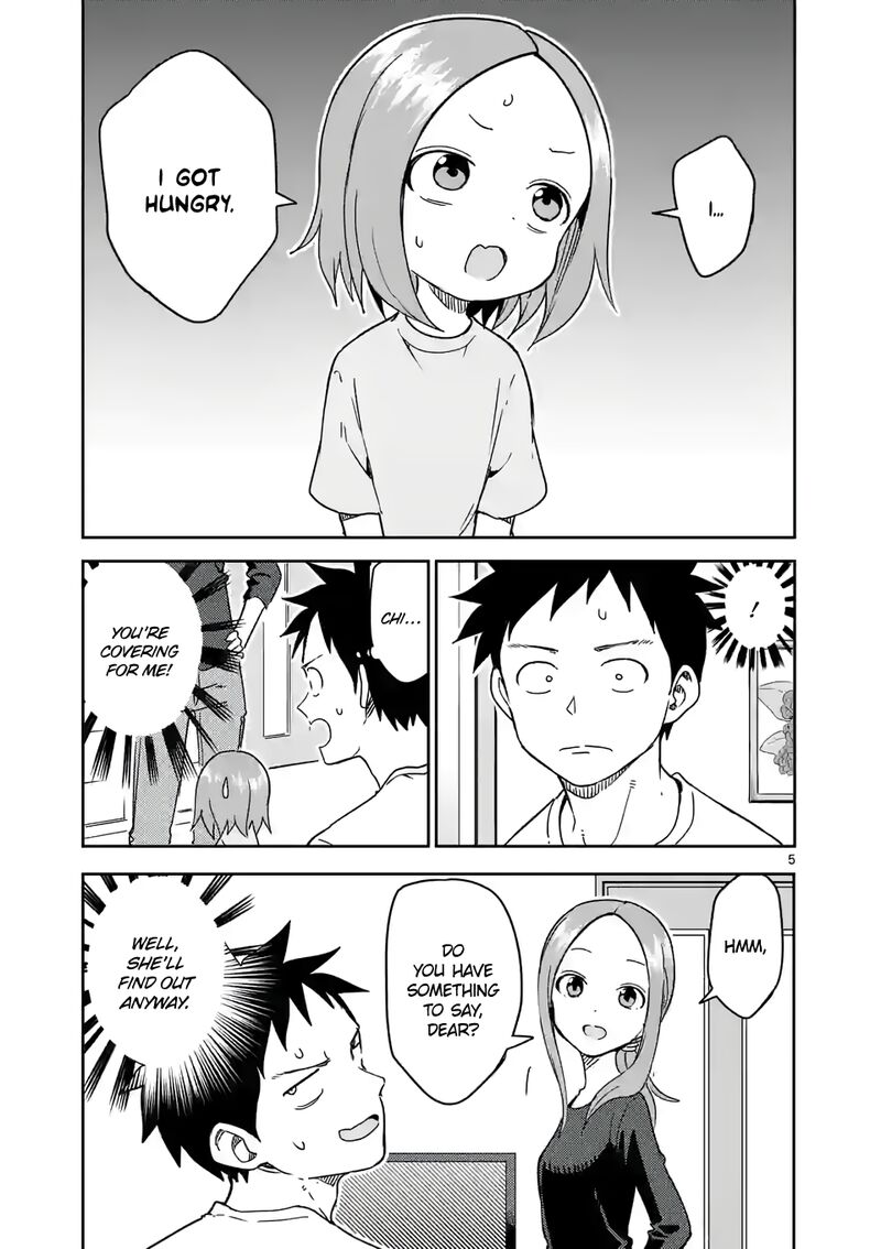 Karakai Jouzu No Moto Takagi San Chapter 242 Page 5