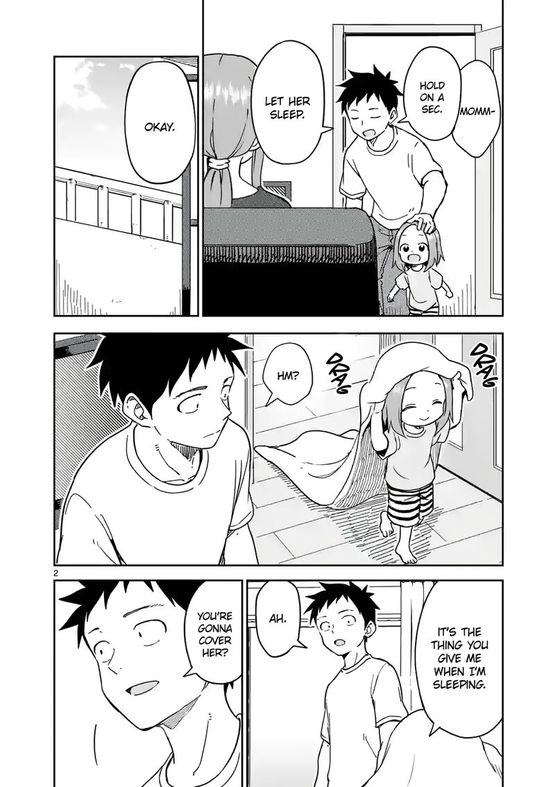 Karakai Jouzu No Moto Takagi San Chapter 243 Page 2