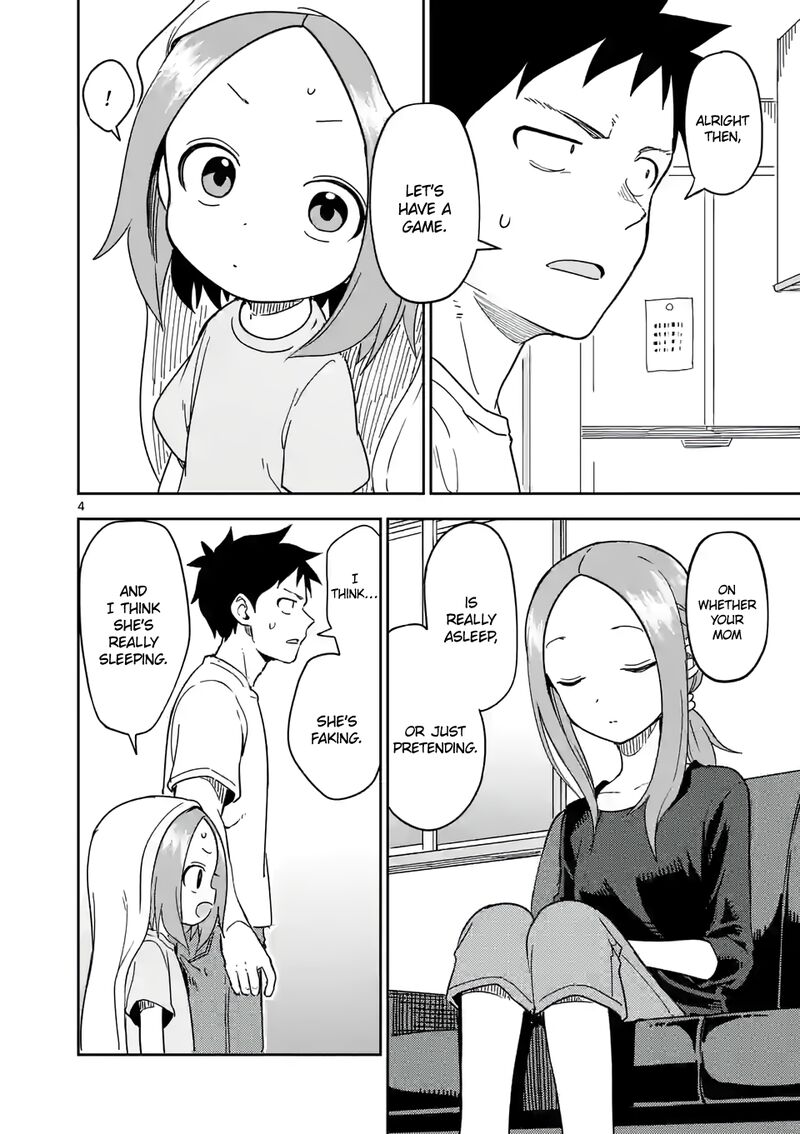 Karakai Jouzu No Moto Takagi San Chapter 243 Page 4