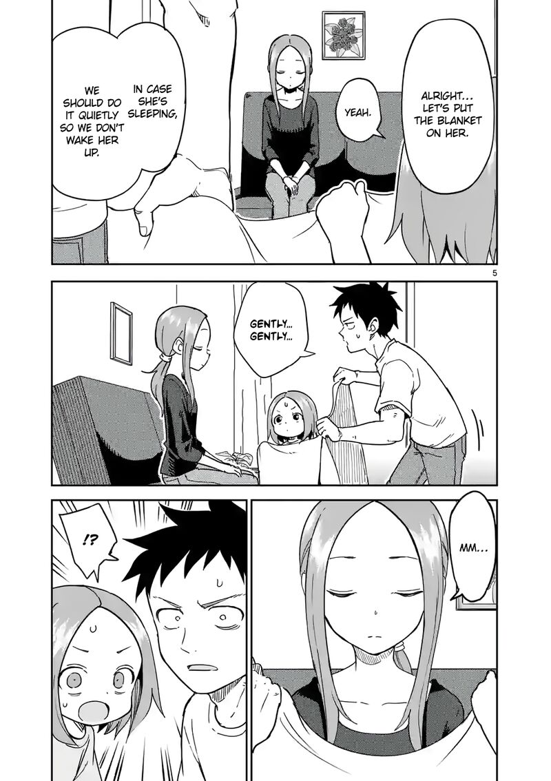 Karakai Jouzu No Moto Takagi San Chapter 243 Page 5