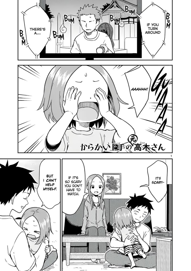 Karakai Jouzu No Moto Takagi San Chapter 244 Page 1