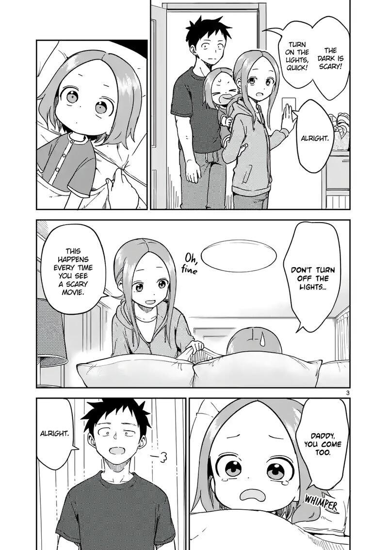 Karakai Jouzu No Moto Takagi San Chapter 244 Page 3