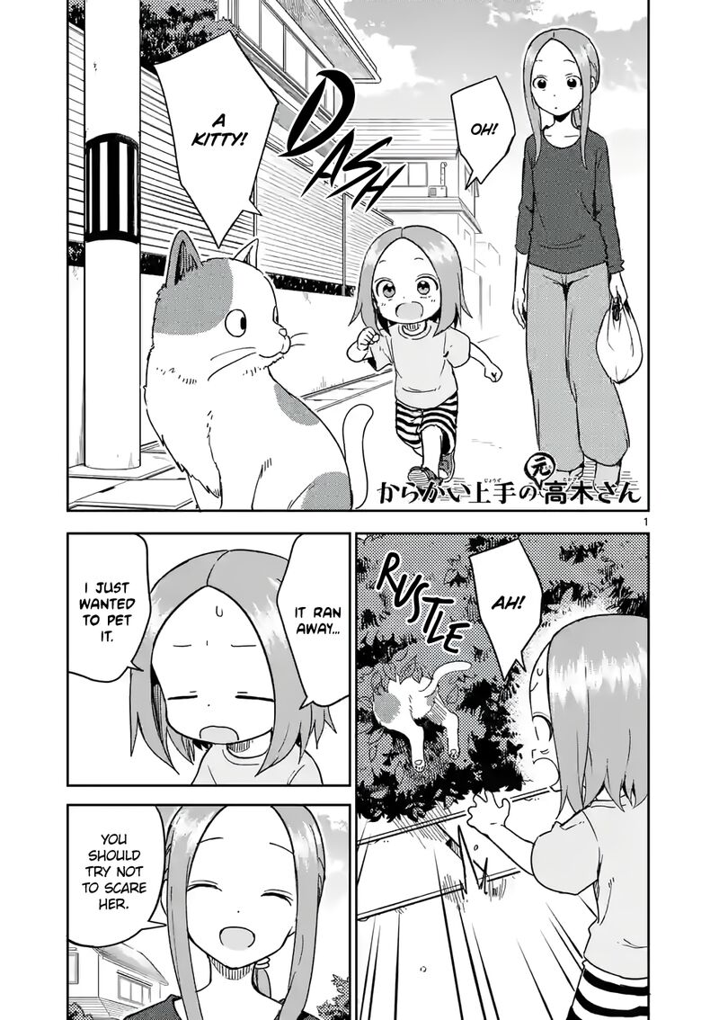 Karakai Jouzu No Moto Takagi San Chapter 245 Page 1