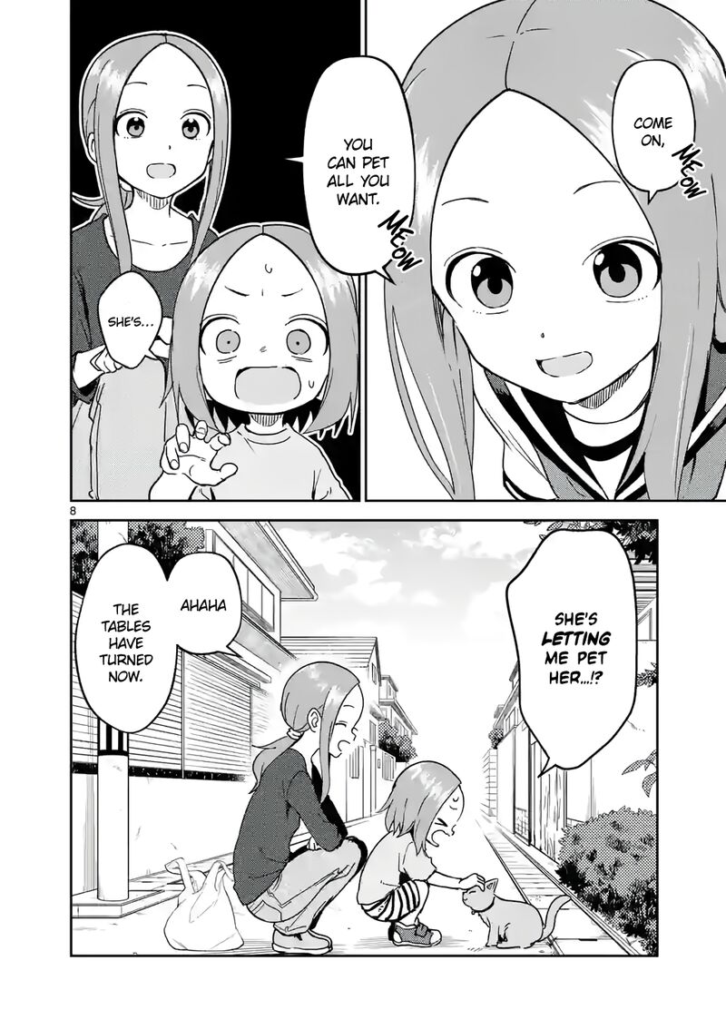 Karakai Jouzu No Moto Takagi San Chapter 245 Page 8