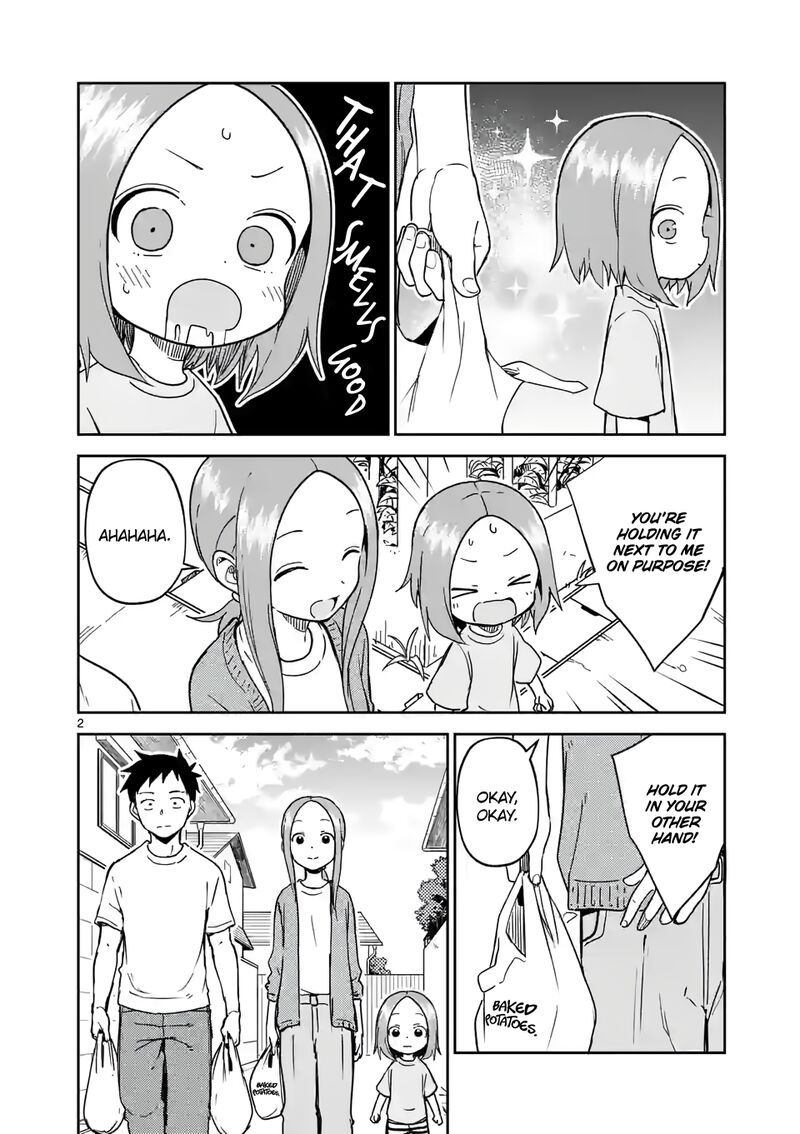 Karakai Jouzu No Moto Takagi San Chapter 247 Page 2