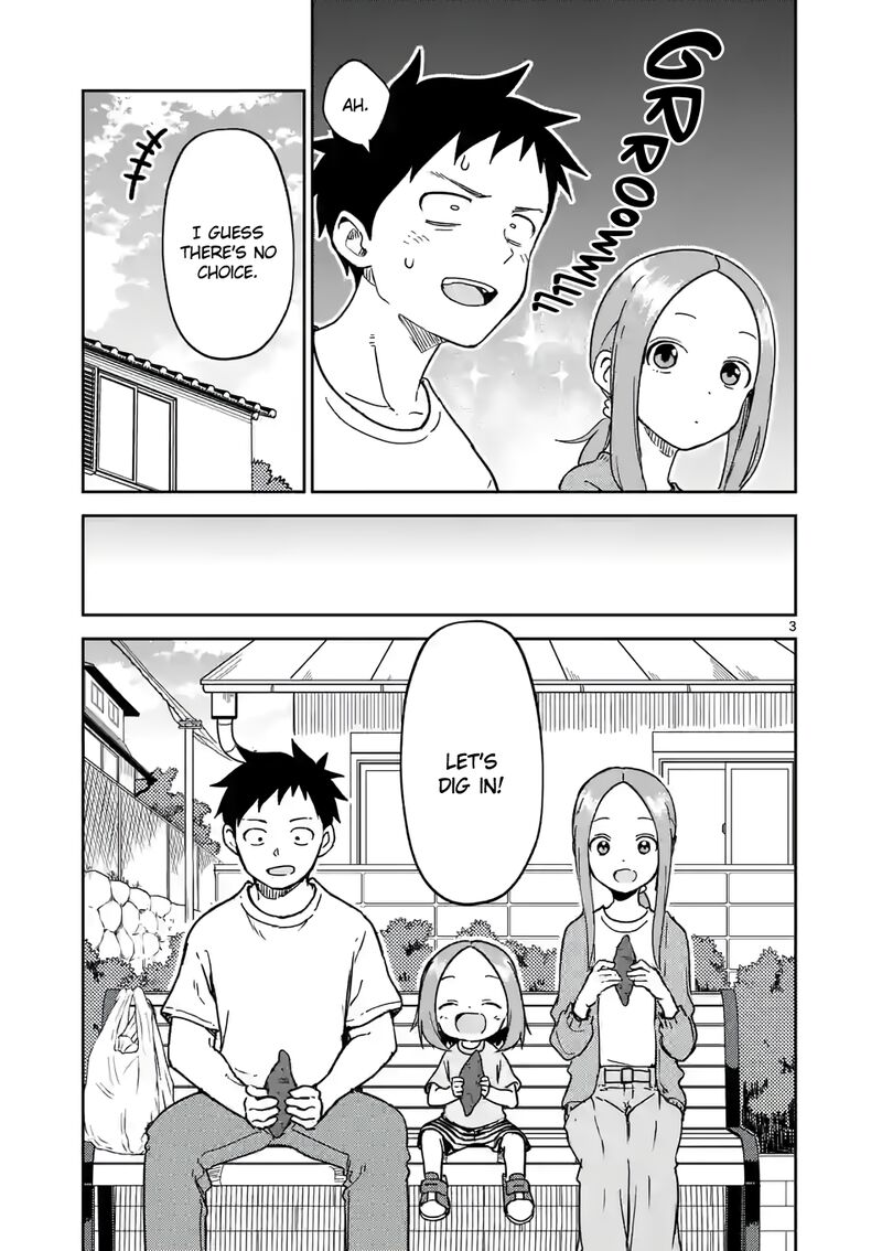 Karakai Jouzu No Moto Takagi San Chapter 247 Page 3