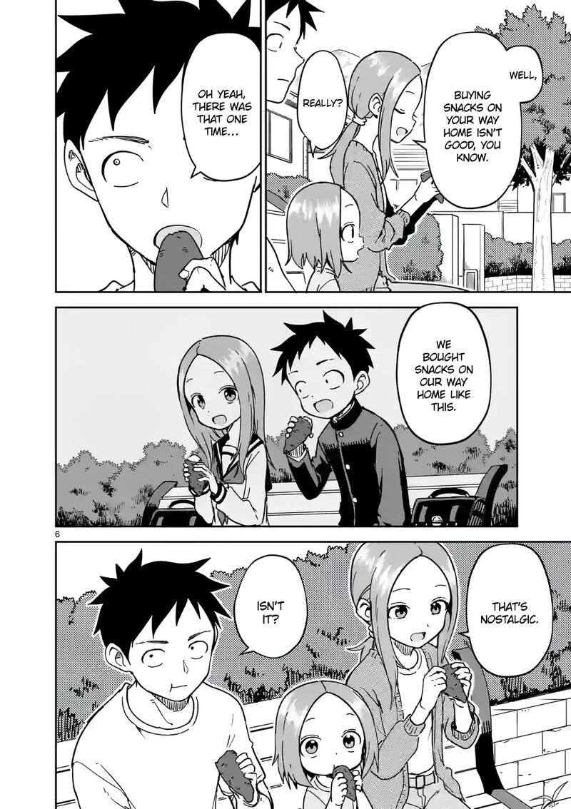 Karakai Jouzu No Moto Takagi San Chapter 247 Page 6