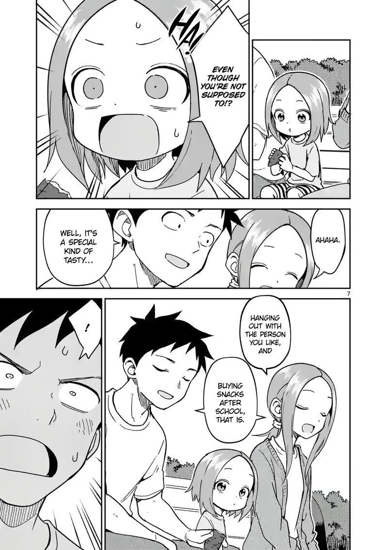 Karakai Jouzu No Moto Takagi San Chapter 247 Page 7