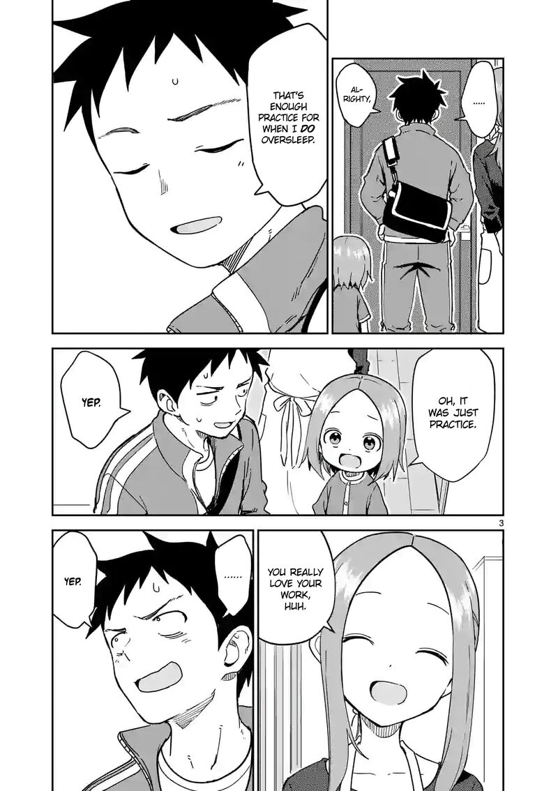 Karakai Jouzu No Moto Takagi San Chapter 248 Page 3