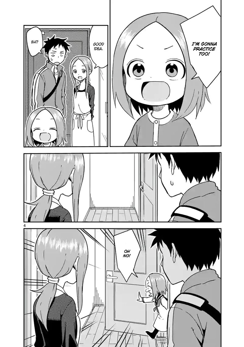 Karakai Jouzu No Moto Takagi San Chapter 248 Page 4