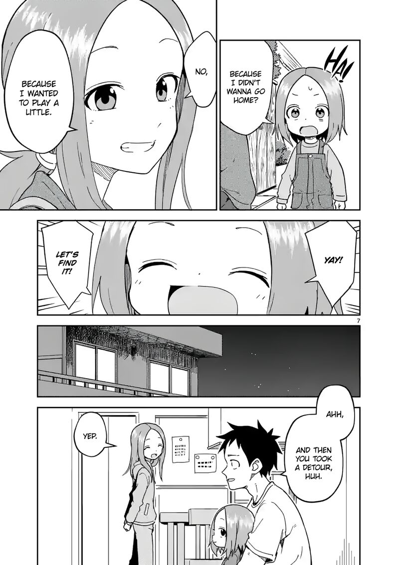 Karakai Jouzu No Moto Takagi San Chapter 249 Page 7