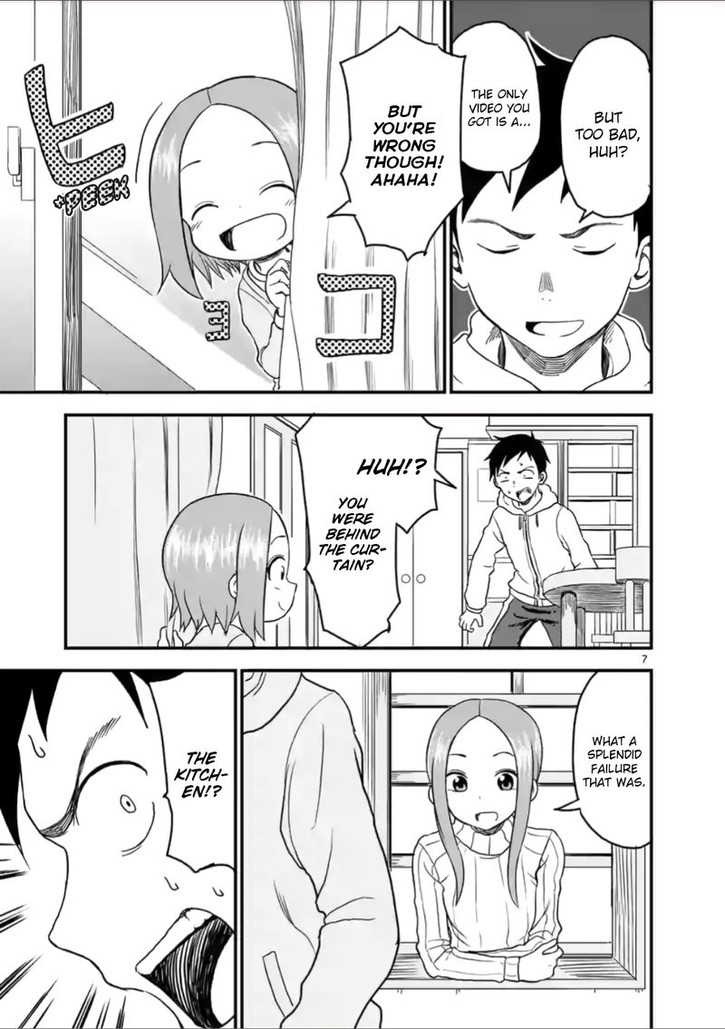 Karakai Jouzu No Moto Takagi San Chapter 25 Page 7