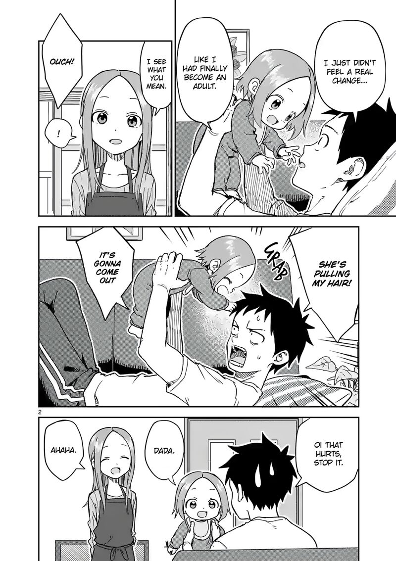 Karakai Jouzu No Moto Takagi San Chapter 251 Page 2