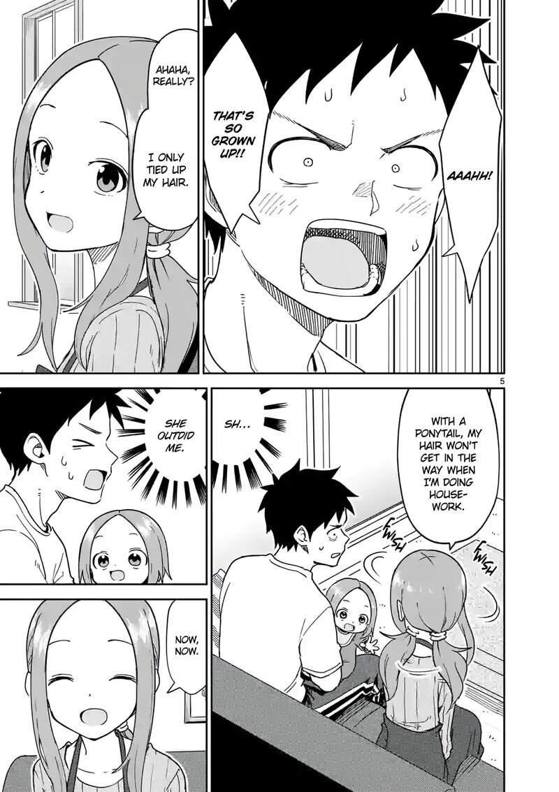 Karakai Jouzu No Moto Takagi San Chapter 251 Page 5