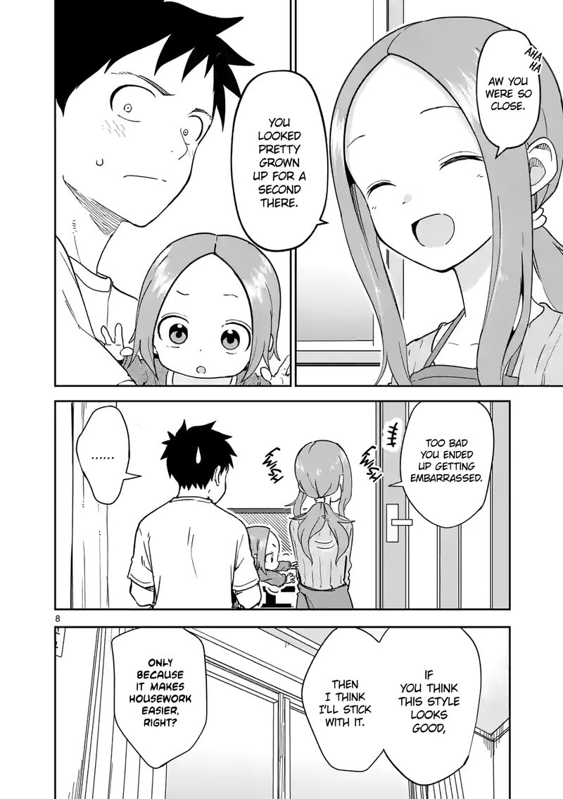 Karakai Jouzu No Moto Takagi San Chapter 251 Page 8