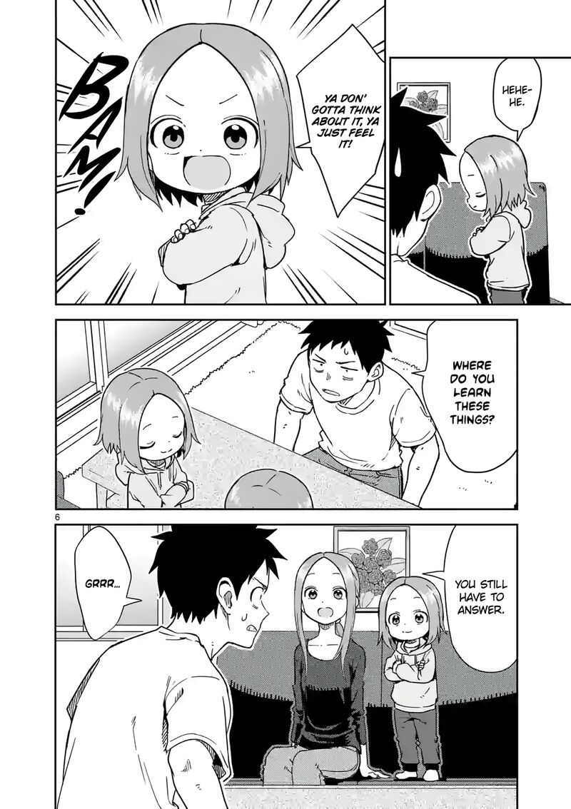 Karakai Jouzu No Moto Takagi San Chapter 252 Page 6