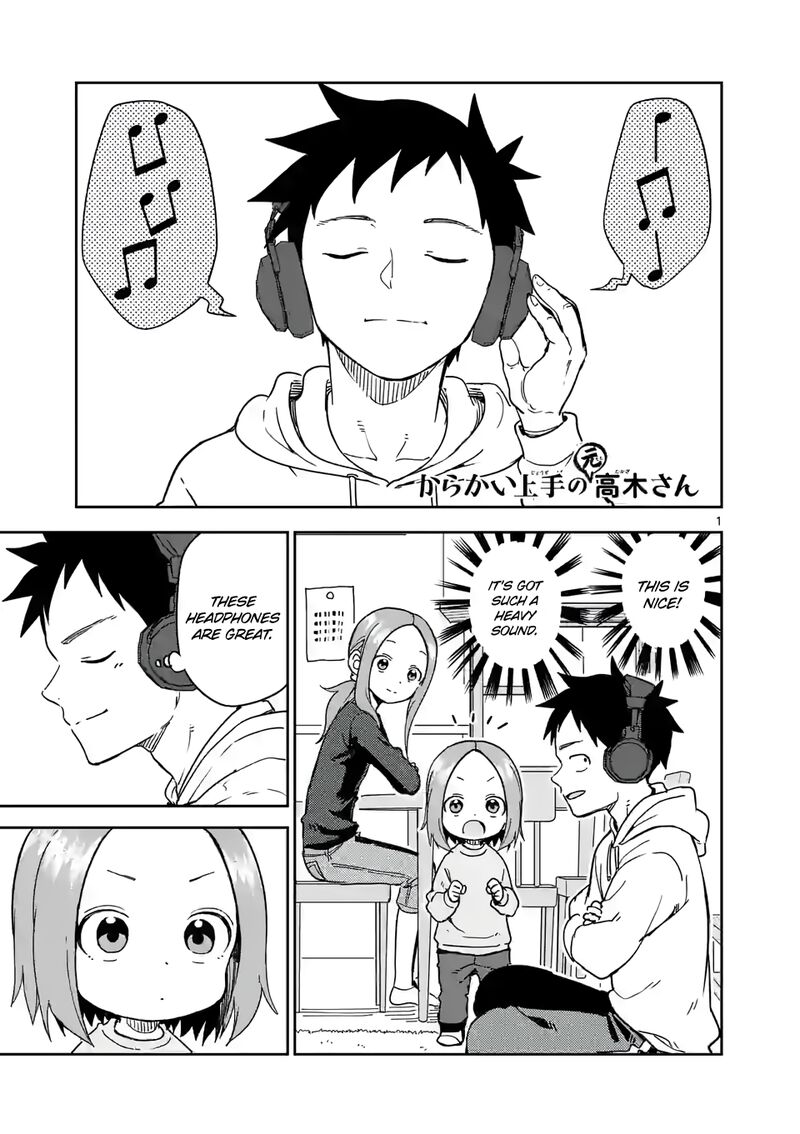 Karakai Jouzu No Moto Takagi San Chapter 253 Page 1