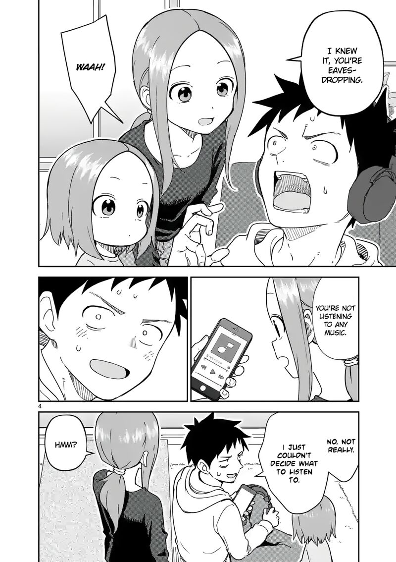 Karakai Jouzu No Moto Takagi San Chapter 253 Page 4