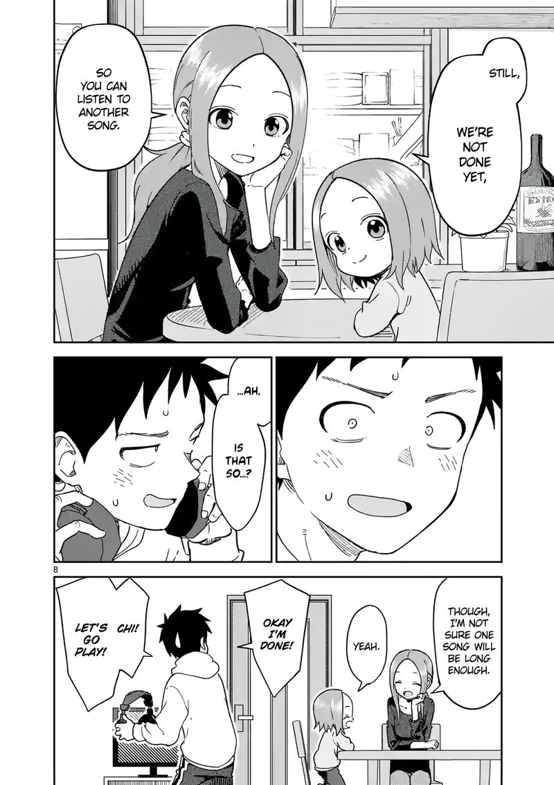 Karakai Jouzu No Moto Takagi San Chapter 253 Page 8