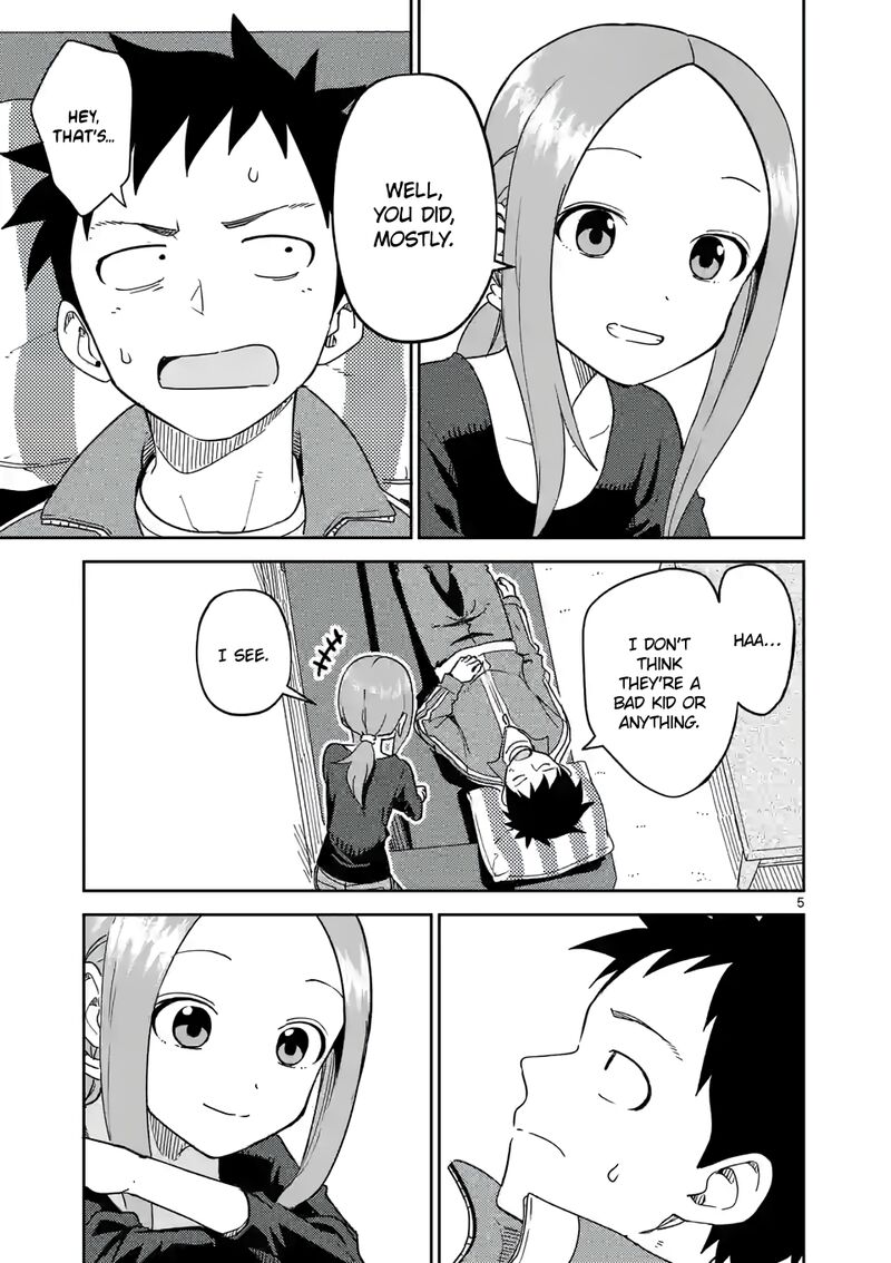 Karakai Jouzu No Moto Takagi San Chapter 254 Page 5